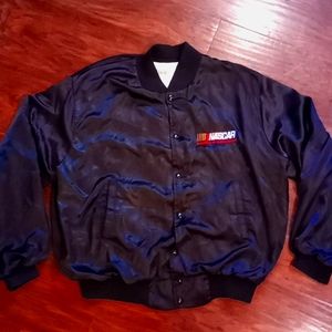 80s vintage Nascar snap up jacket size XL USA made